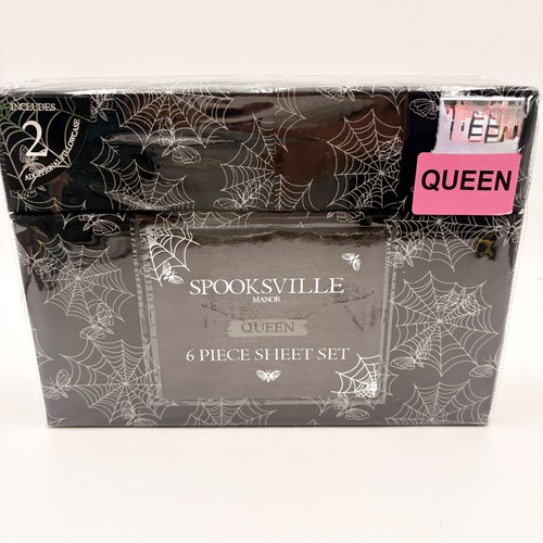 Spooksville manor queen sheet - manor,