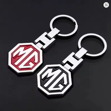 MG Double sided Durable Metal Key Ring Keychain