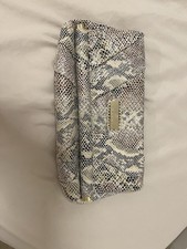 River Island Snake Skin Effect Clutch Bag