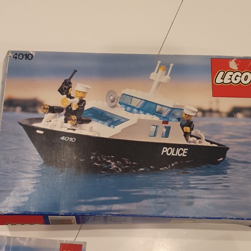 Lego police rescue - rescue, boat
