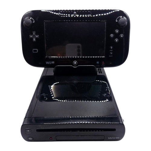 Nintendo wii console black - u,