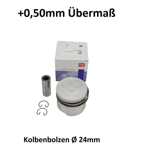 Pistons for audi - +0.50,