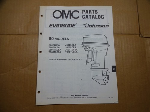 1989 omc johnson - johnson, evinrude