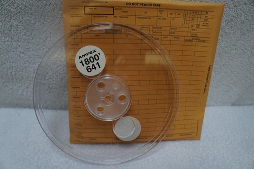 Ampex 641 plastic inch reel - 641, 7"