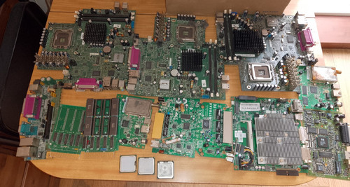 Job lot gold recovery scrap - of,