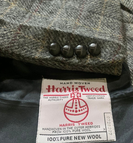 Vintage harris tweed handwoven - harris,