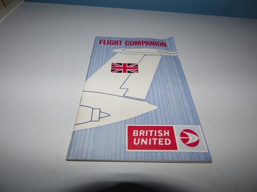 Vintage british united airways - british,