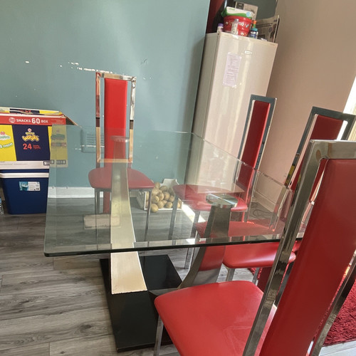 Piece glass top rectangular - top,