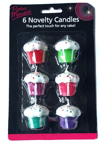 Cupcake candles - 6,