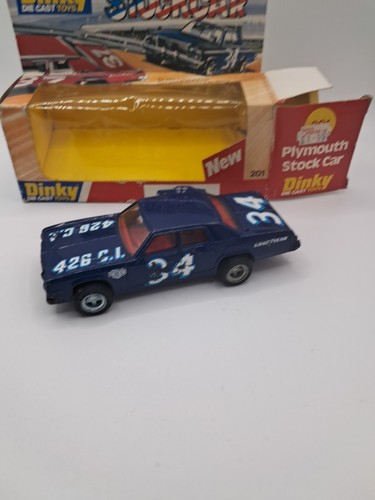 Dinky plymouth stockcar - dinky..,