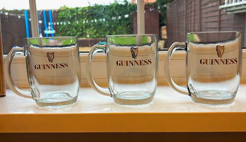 Vintage pint guinness set of - vintage,