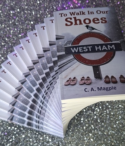 Walk our shoes by - in, c
