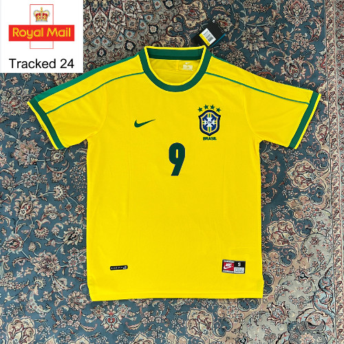 Brazil 1998 home - retro, shirt