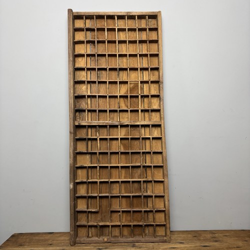 Vintage wooden printers tray - printers,