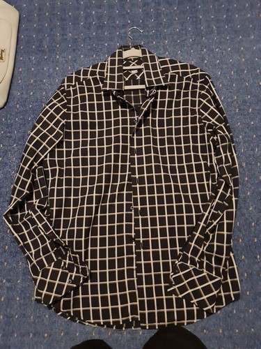 Black and grey checked - and,