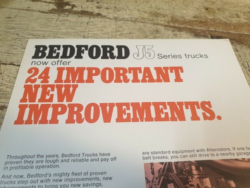 Mar 1969 bedford truck new - 1969,