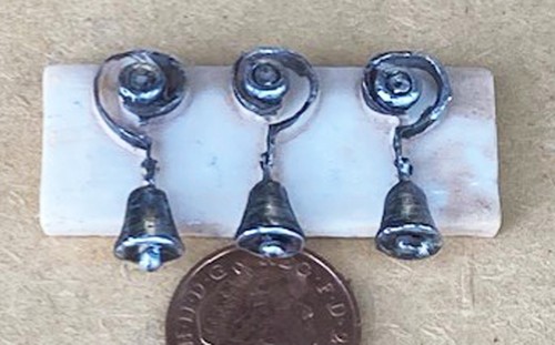 Dolls house servant bells - servant,