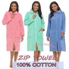 Ladies zip dressing gown new - ,