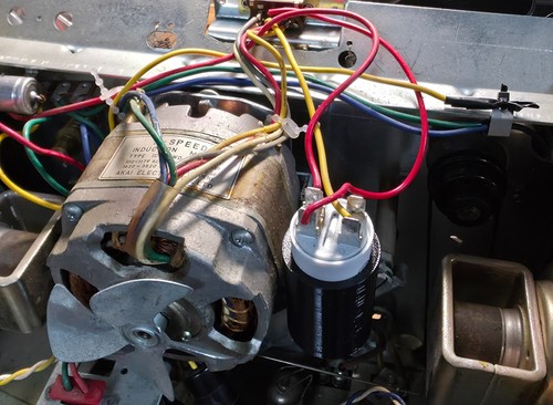 Akai 1710 main motor - 1710, capacitor