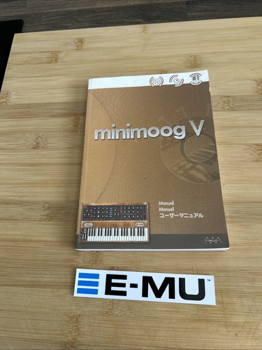 Arturia minimoog manual - arturia, v