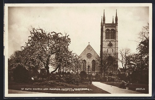Postcard maidstone st - postcard, maidstone,