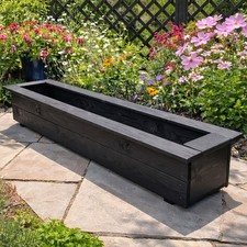 Garden wooden planter - garden,