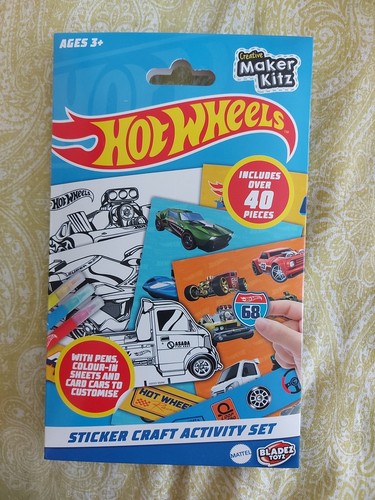 Hot wheels sticker - wheels, craft