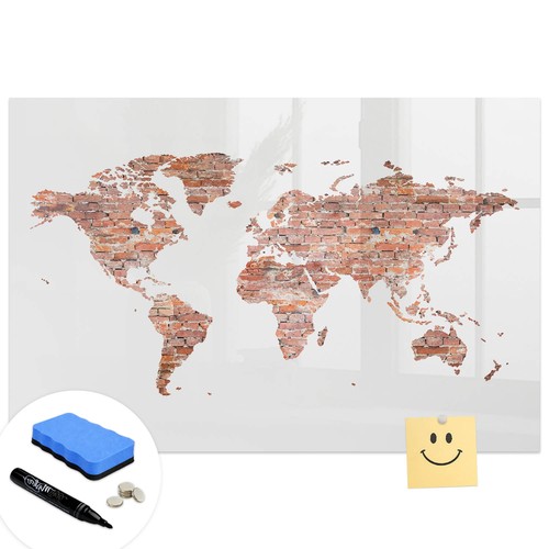 Magnetic glass memo - magnetic, board