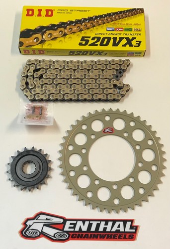 Did gold race 520 pitch - gold, chain