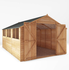 10x15 wooden garden shed - 10x15,