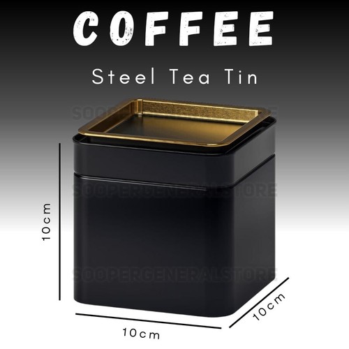 Tea coffee sugar tin - sugar, jar