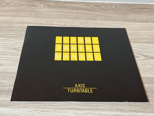 Linn axis turntable owners - axis,