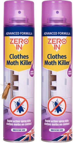 Zero clothes moths - in, killer