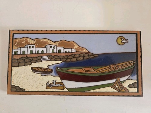 Ceramic picture tile wall - picture,