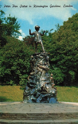 Peter pan statue - in, kensington
