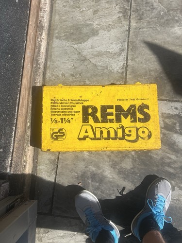 Rems conduit pipe threader - rems,