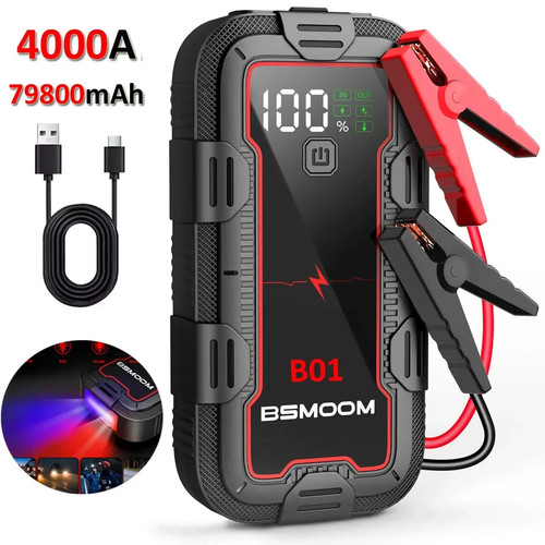 4000a car jump starter 79800 - jump,