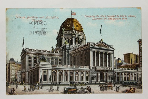 1912 chicago federal building - 1912,
