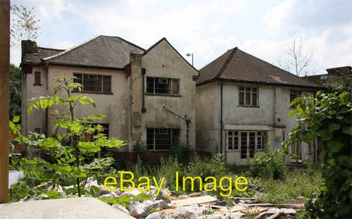 Photo 6x4 abandoned houses - photo,