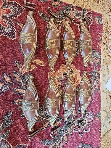 Lot antique brass - brass, drawer