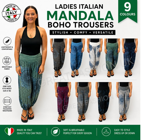 Ladies italian trousers - ladies,