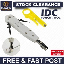 Idc insertion punch - insertion, down