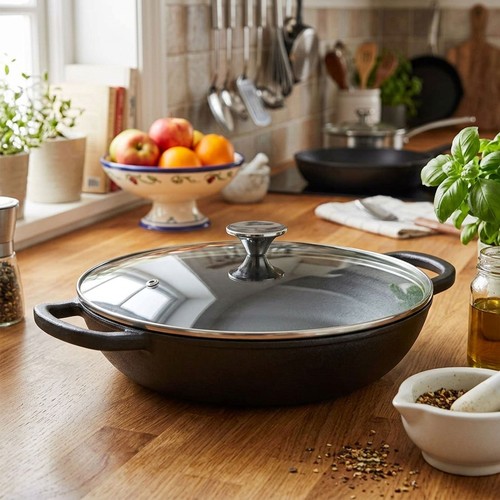 40cm cast iron - iron, glass