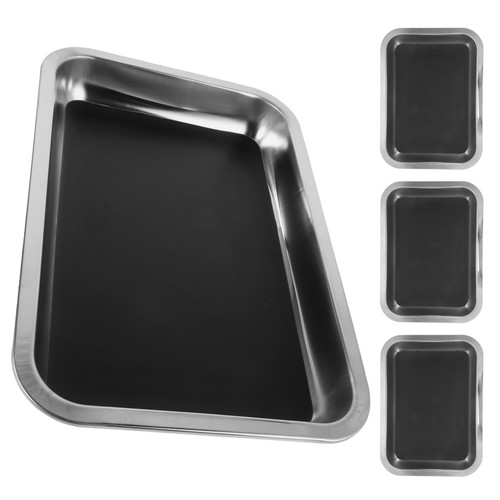 4pcs dissection pan with wax - 4pcs,