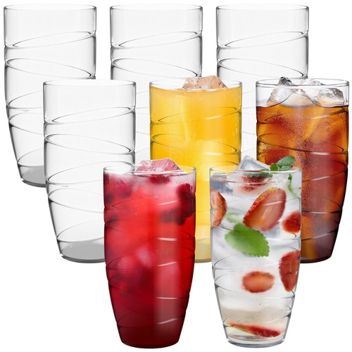 Heftman plastic tumblers 550ml - tumblers,