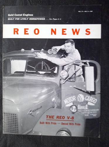 Reo news truck - reo,