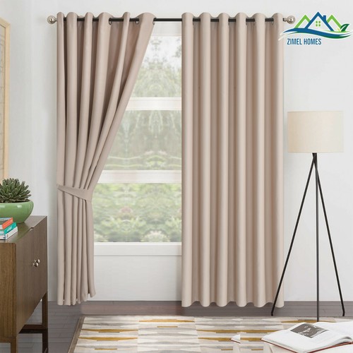 Blackout curtains pair - curtains,