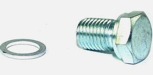 Oil sump plug with - oil,