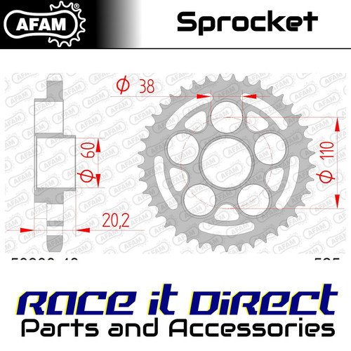 Sprocket for ducati 939 - sprocket,