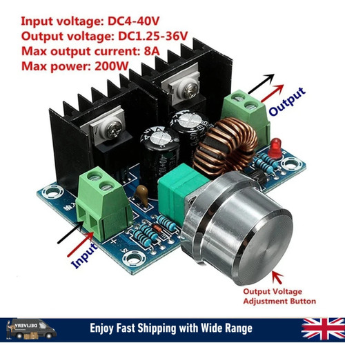 Buck converter step down - converter,